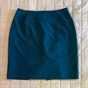 Worthington Teal Mini Pencil Skirt
